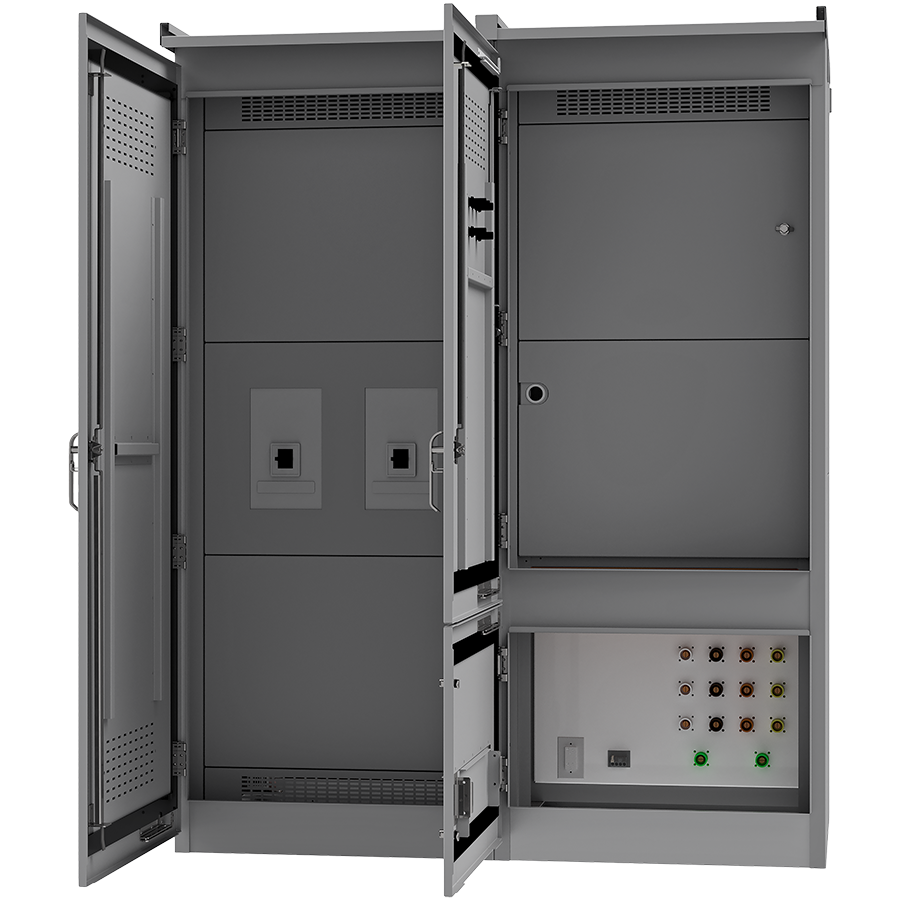 Quick Connect with Manual Transfer Switch Open Left