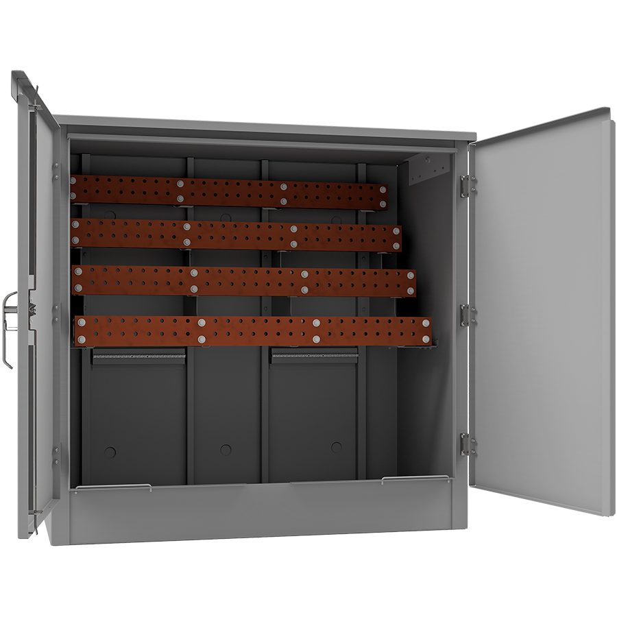 Power Tap Series - Termination Cabinet Open Right